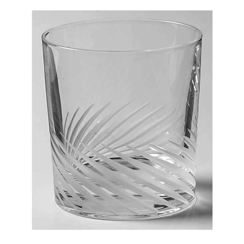 CRISTAL D'ARQUES-DURAND Spirale Mate Old Fashioned -Set of 6